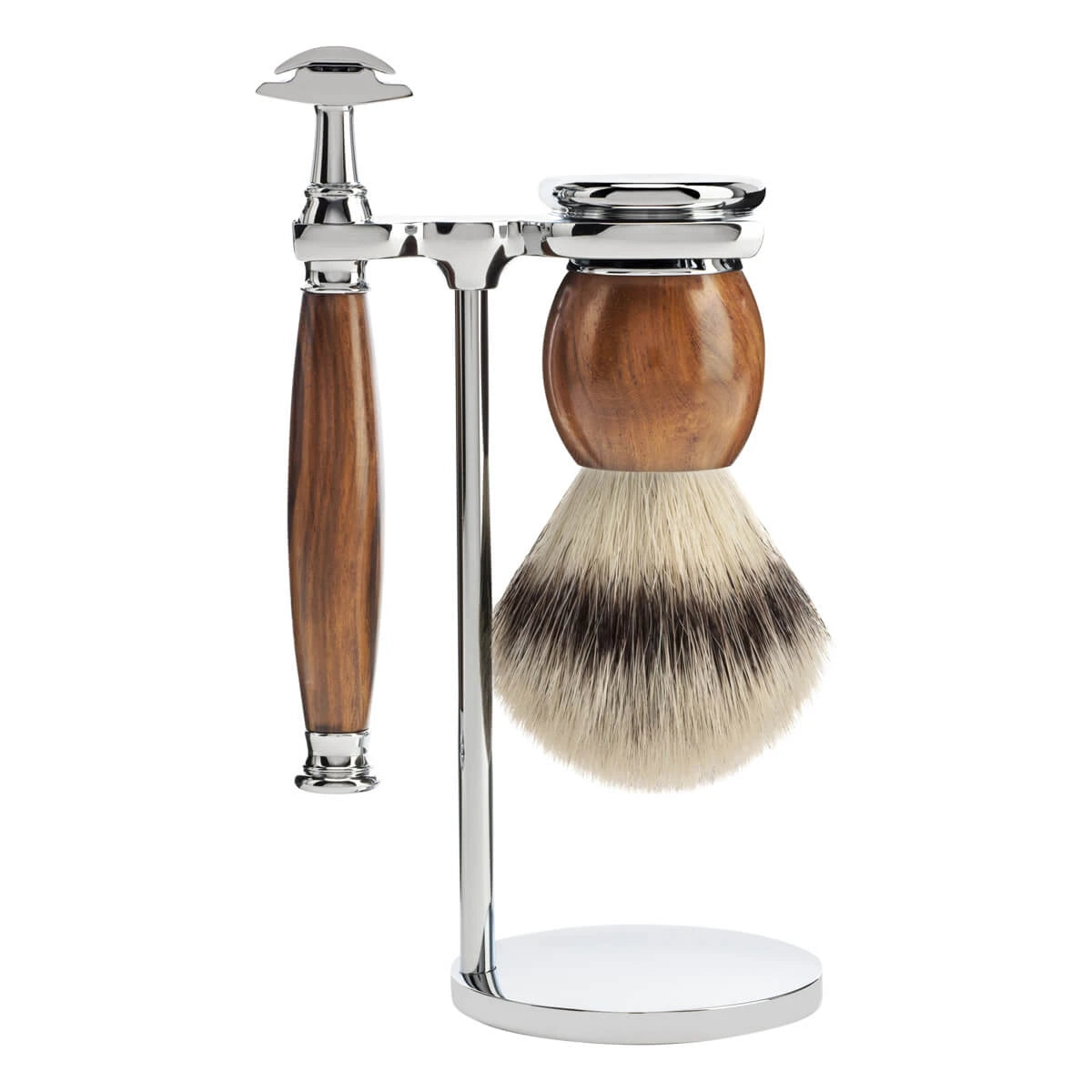 M? Hle Shaving Barbersæt Med De Skraber  Fibre Barberkost Og Holder  Sophist  Ironwood