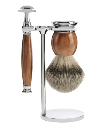M? Hle Shaving Barbersæt Med De Skraber  Barberkost Og Holder  Sophist  Ironwood