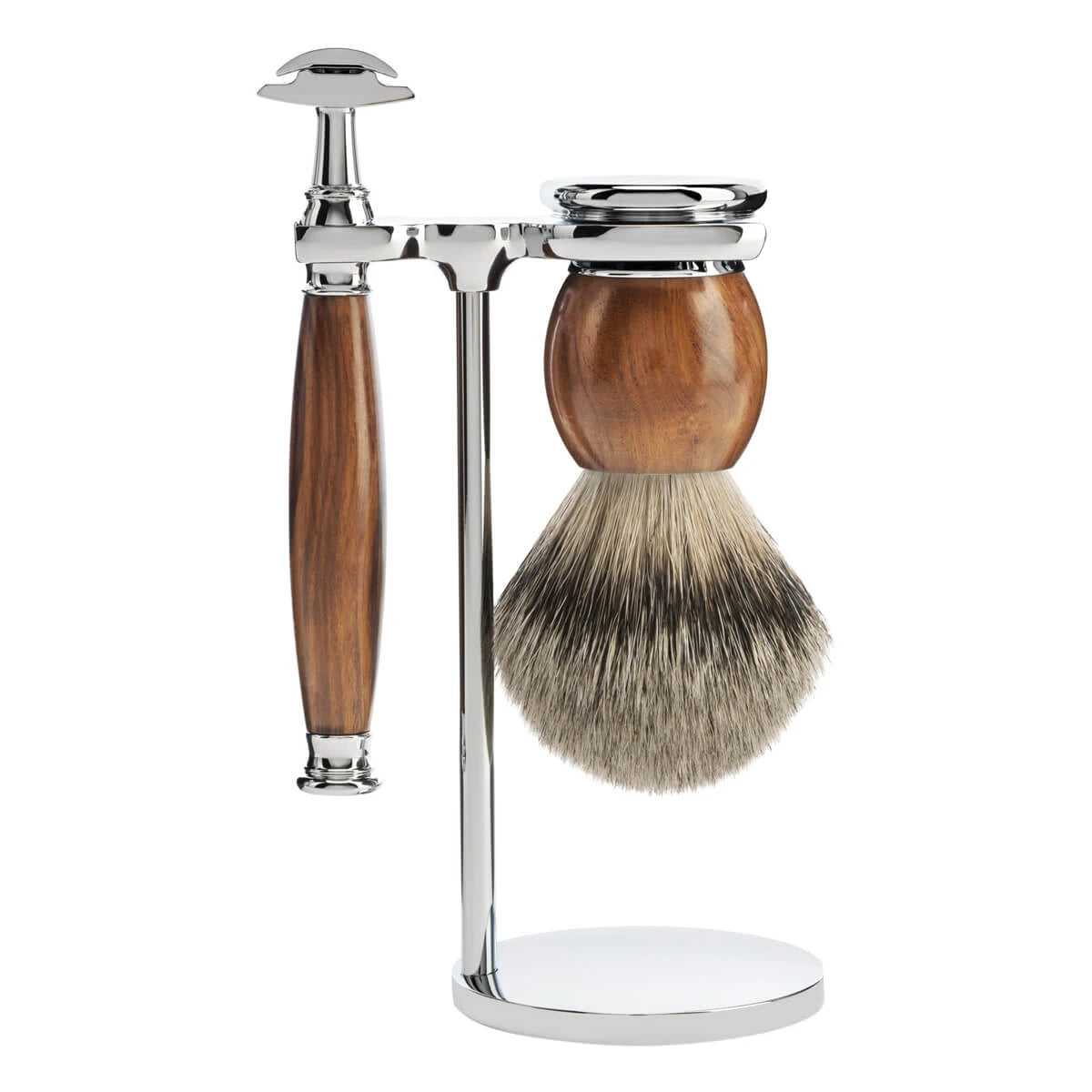 M? Hle Shaving Barbersæt Med De Skraber  Barberkost Og Holder  Sophist  Ironwood