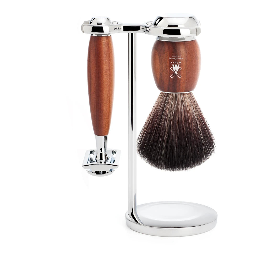 M? Hle Shaving Barbersæt Med De Skraber  Fibre Barberkost Og Holder  Vivo  Blommetræ