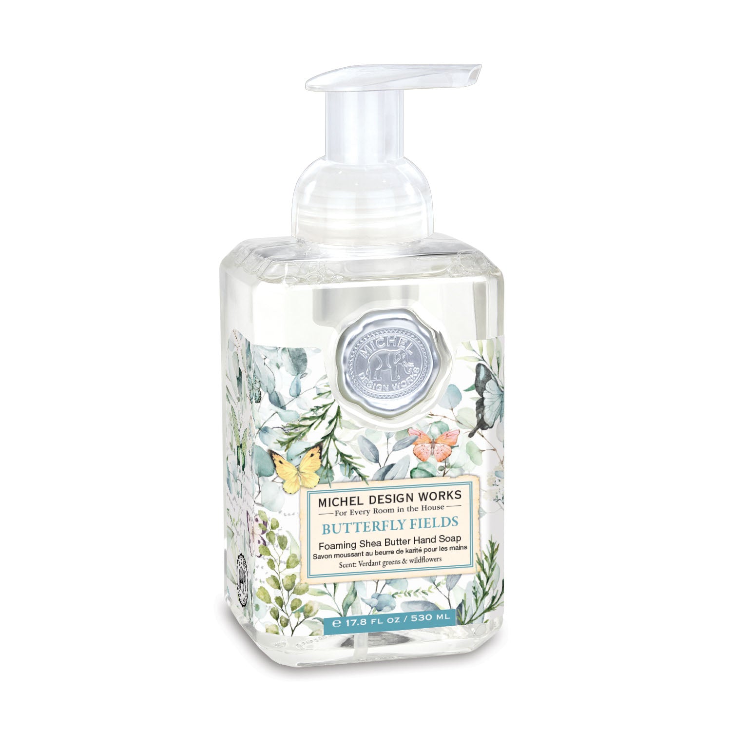 Michel Design Skumhåndsæbe Butterfly Fields 530ml