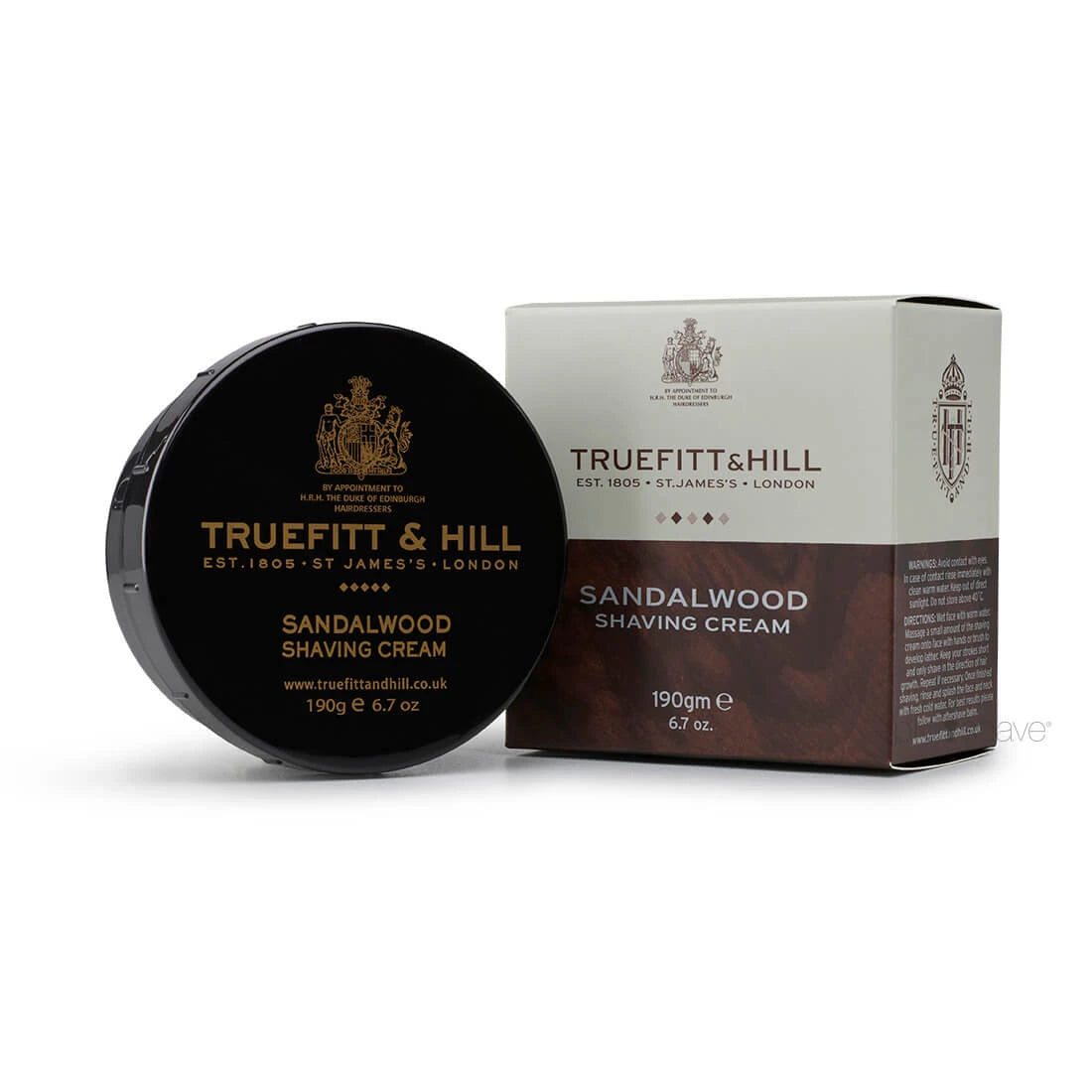 Truefitt   Hill Barbercreme  Sandalwood  190 Gr