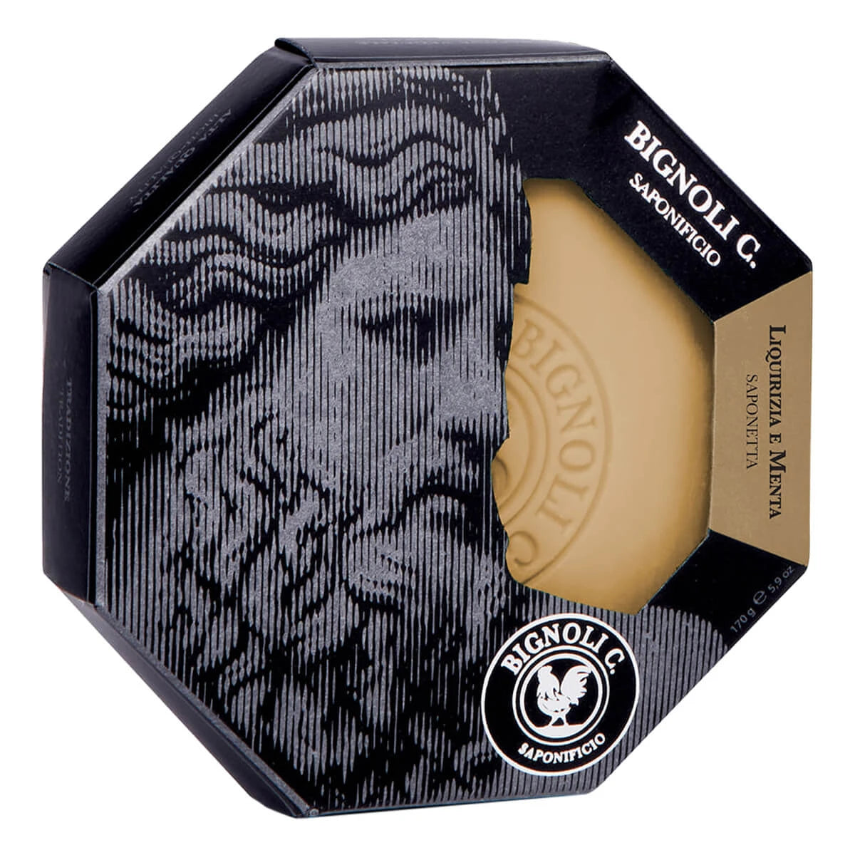 Saponificio Bignoli C  Sæbe  Liqurizia Menta  170 G