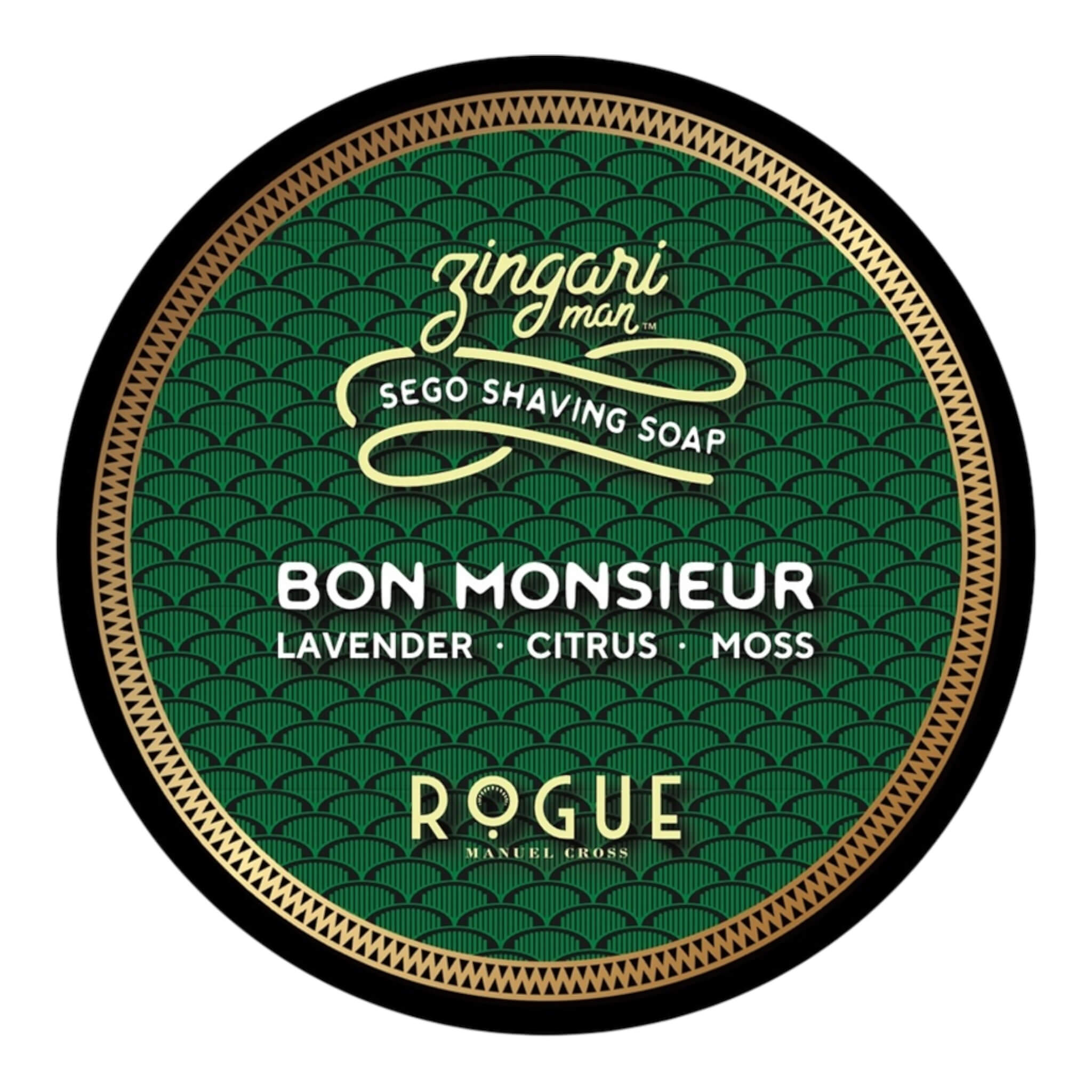 Zingari Man Shaving Soap  Bon Monsieur  142 Ml