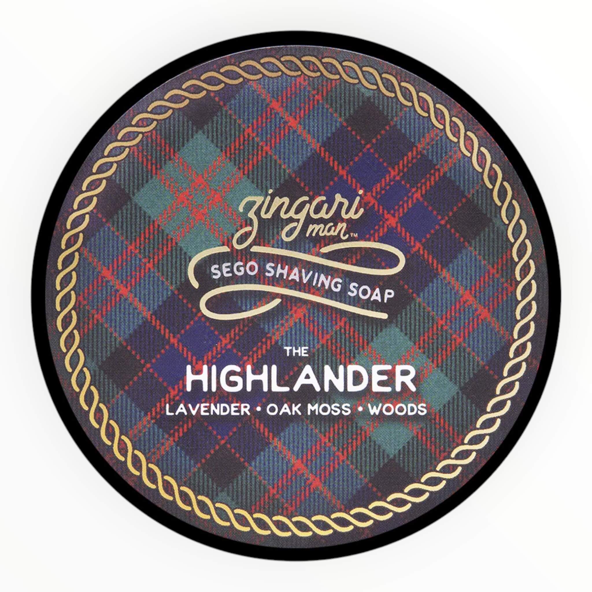 Zingari Man Shaving Soap  Highlander  142 Ml