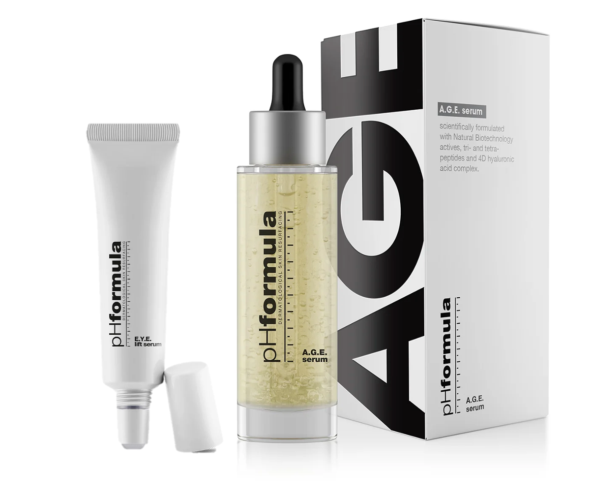 Ph Formula A G E  Serum   Eye Lift Serum Gaveæske