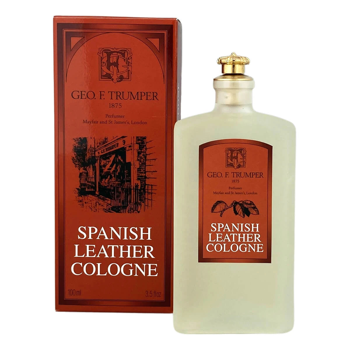 Geo F  Trumper Cologne  Spanish Leather  100 Ml