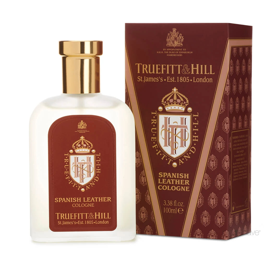 Truefitt   Hill Cologne  Spanish Leather  100 Ml