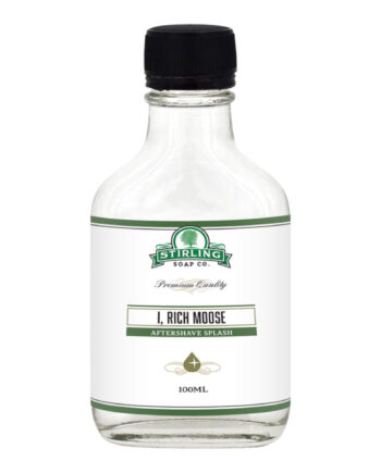 Stirling Soap Company Aftershave Splash  I Rich Moose  100 Ml