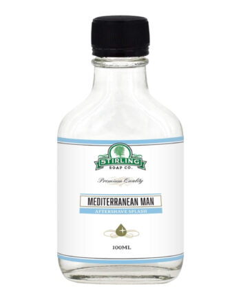 Stirling Soap Company Aftershave Splash  Mediterranean Man  100 Ml