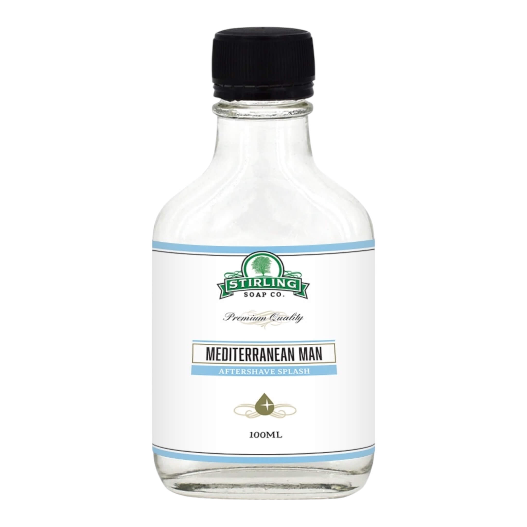 Stirling Soap Company Aftershave Splash Mediterranean Man 100 Ml