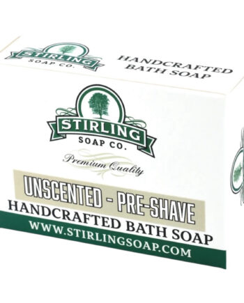 Stirling Soap Company Preshave Bar  Unscented  155 G