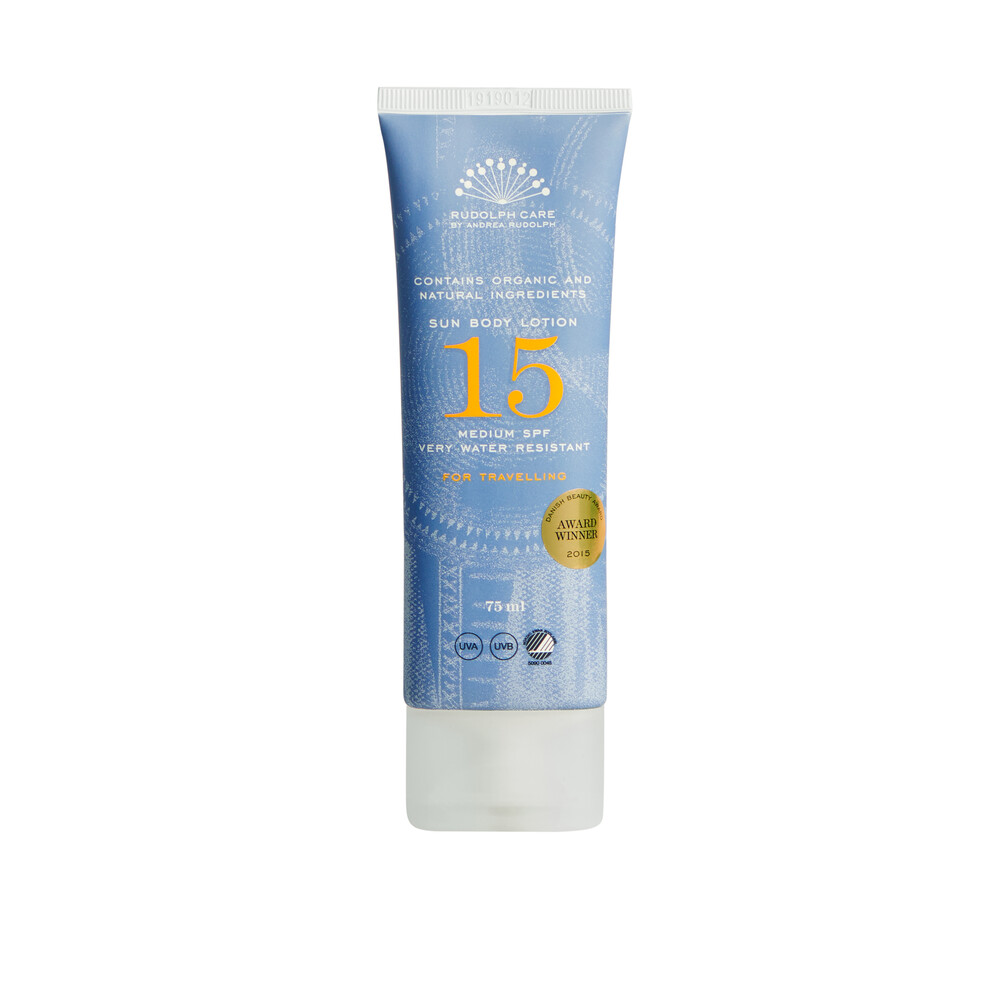 Rudolph Care Sun Body Lotion   For Travelling Spf 15  75 Ml