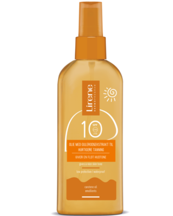 Lirene Sun Tanning Accelerator  Carotenolie  Spf10  150ml