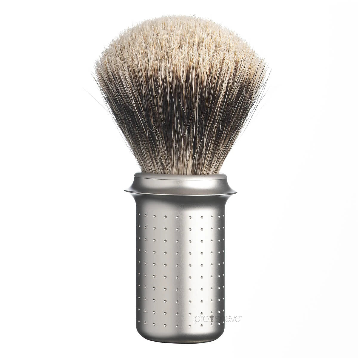 Tatara Razors Finest Badger Barberkost Rustfrit Stål Matte