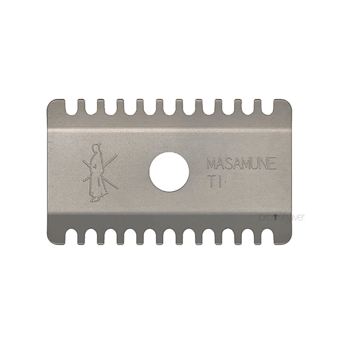 Tatara Razors Masamune Bundplade åben Kam Titanium
