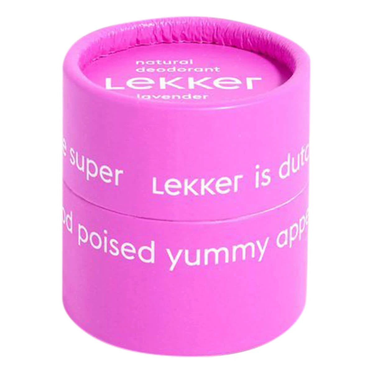 The Lekker Company Deodorant Creme  Feel Floral   Lavender  30 G