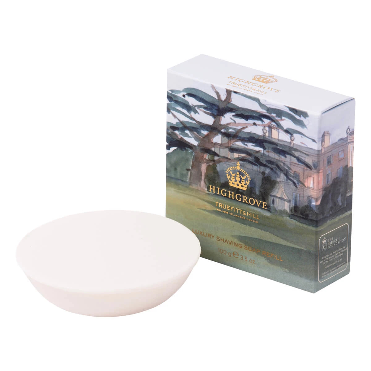 Truefitt   Hill Barbersæbe Refill  Highgrove  100 G