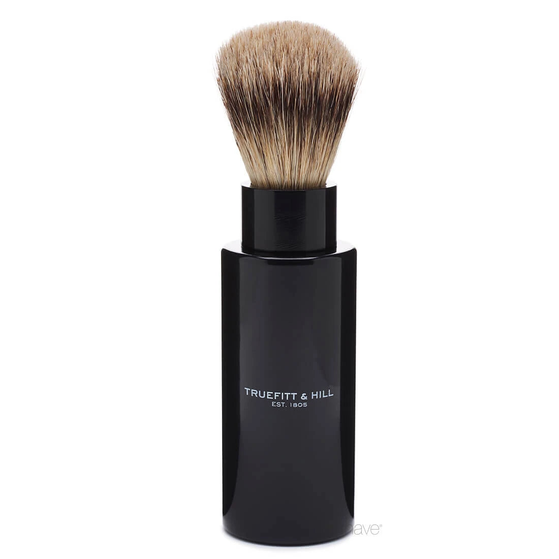 Truefitt   Hill Rejsebørste  Turnback  Super Badger  Faux Ebony