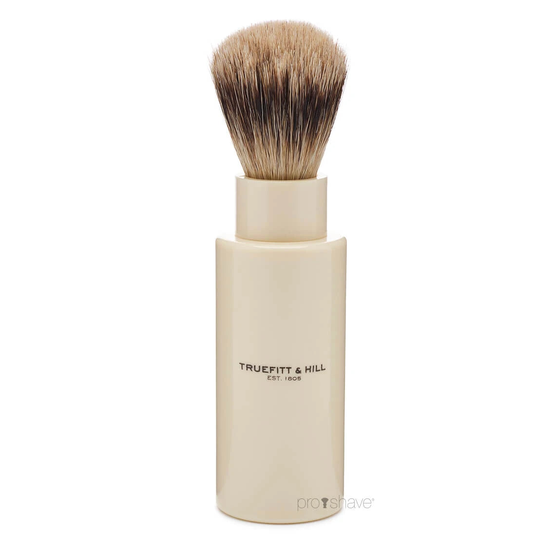 Truefitt   Hill Rejsebørste  Turnback  Super Badger  Faux Ivory