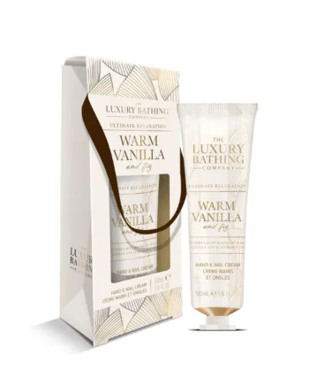 The Luxury Bathing Company Warm Vanilla Hand   Nail Cream 50ml