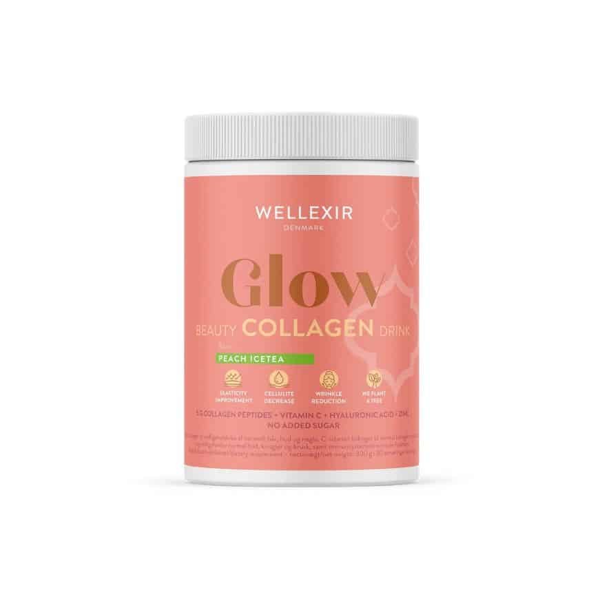 Wellexir Glow Beauty Drink Peach Ice Tea 60 Days