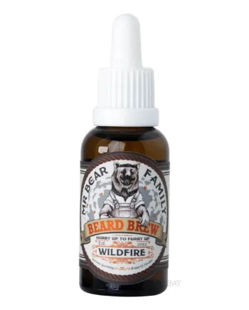 Mr  Bear Skægolie  Beard Brew Oil  Wildfire  30 Ml