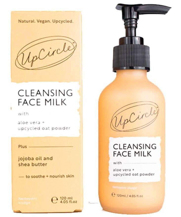 Upcircle Cleansing Face Milk Med Aloe Vera   Oat Powder  120ml
