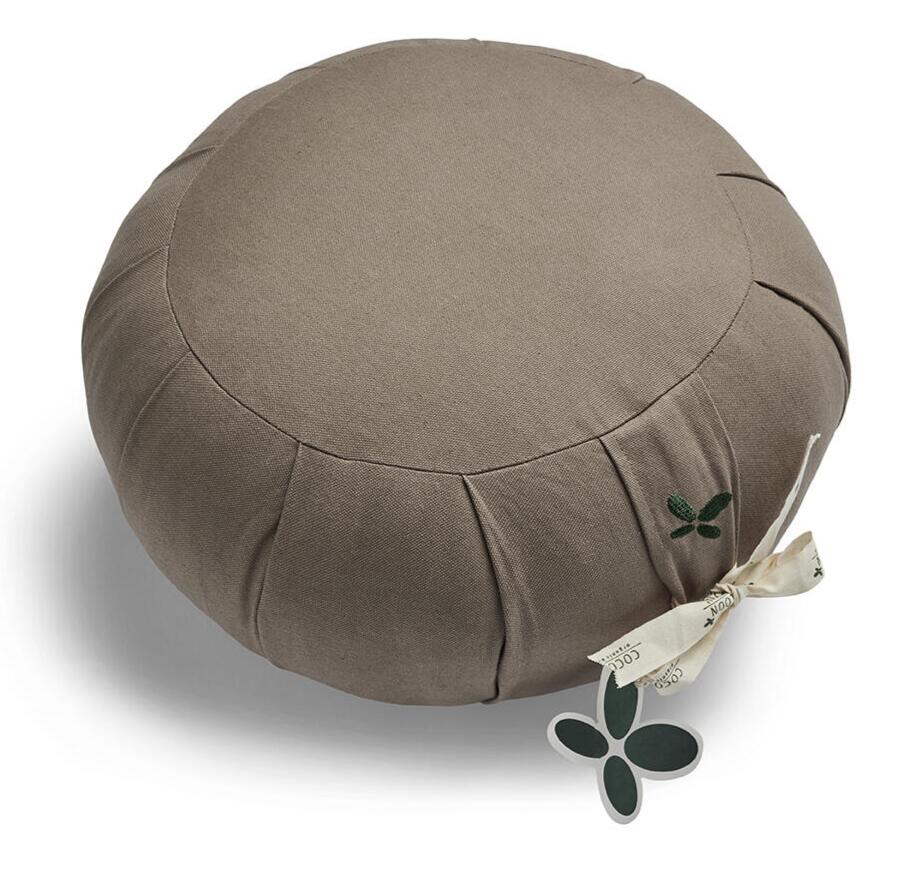 Cocoon økologisk Kapok Zafu Yogapude  Cool Grey