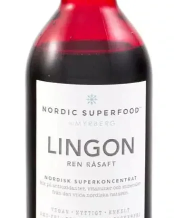 Nordic Superfood Råsaft Koncentrat Tyttebær 198ml