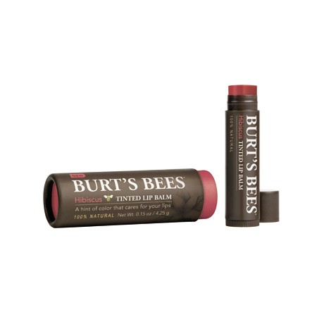 Burt? S Bees Lip Balm Farvet Hibiscus  Bull  4 25g