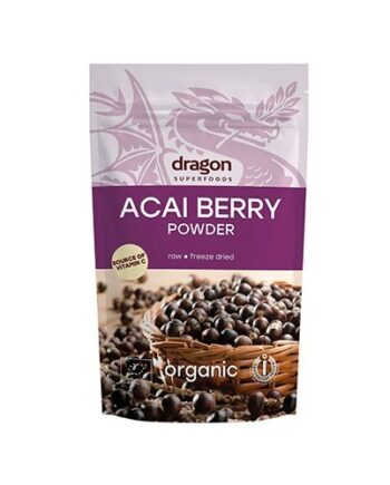 Dragon Superfoods Acai Bær Pulver ø   Dragon Superfoods  75g
