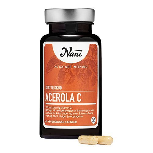 Nani Acerola C Vitamin   45 Kapsler