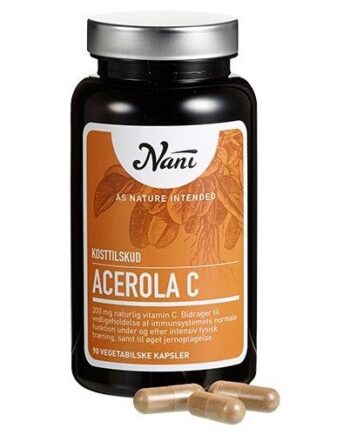 Nani Food State Acerola C Vitamin   90 Kapsler