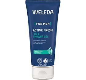 Weleda Active Fresh 3in1 Shower Gel   For Men  200ml