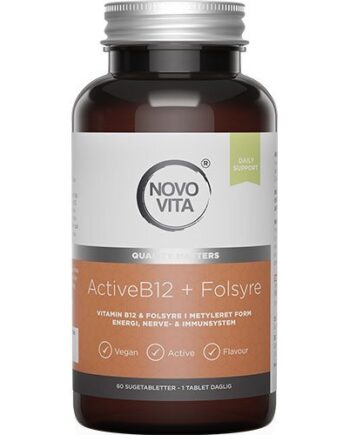 Novo Vita Activeb12   Folsyre   60 Tabletter