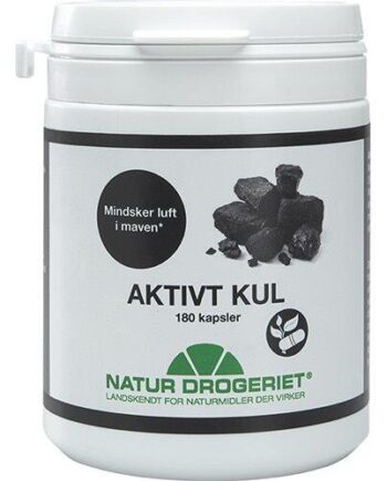 Natur Drogeriet Aktivt Kul  180kap