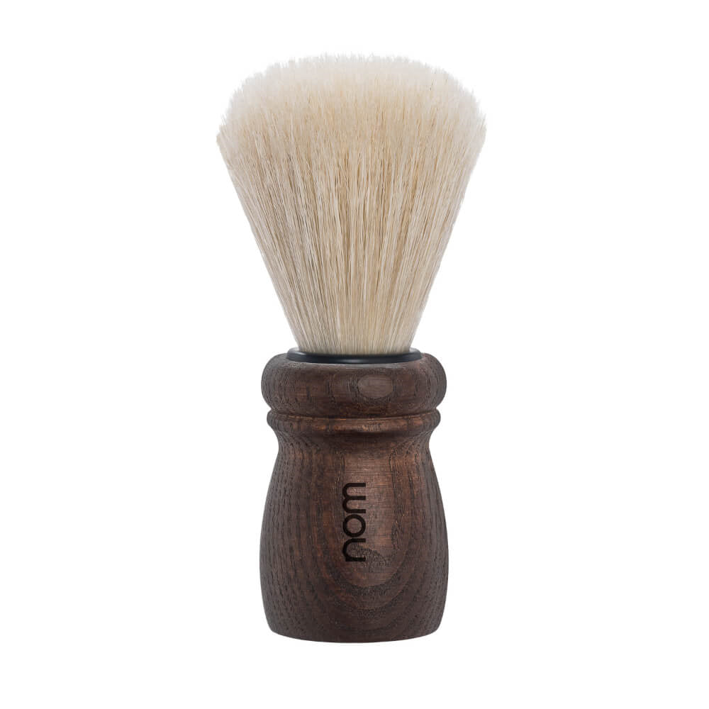 Nom Shaving Barberkost  Alfred  Natural Bristle  Dark Ash