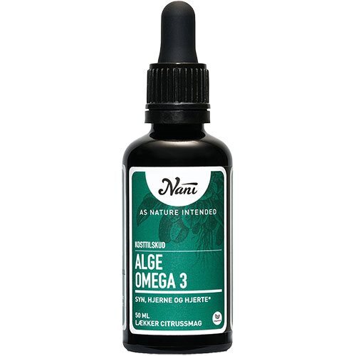 Nani Alge Omega 3 Dråber Med Citrussmag   50 Ml