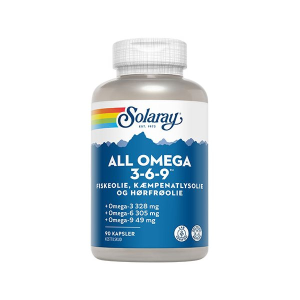 Solaray All Omega 3 6 9 90 Kaps