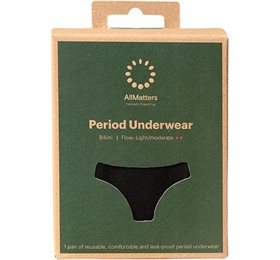 Allmatters Menstruationstrusser Bikini Underwear Light Moderate L