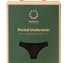 Allmatters Menstruationstrusser Bikini Underwear Moderate Heavy S