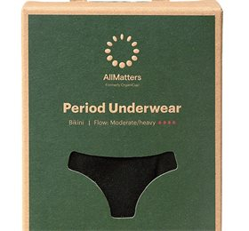 Allmatters Menstruationstrusser Bikini Underwear Moderate Heavy Xl