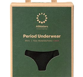 Allmatters Menstruationstrusser Bikini Underwear Moderate Heavy Xxxl