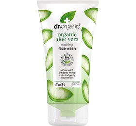 Dr Organic Aloe Vera Soothing Face Wash 150 Ml