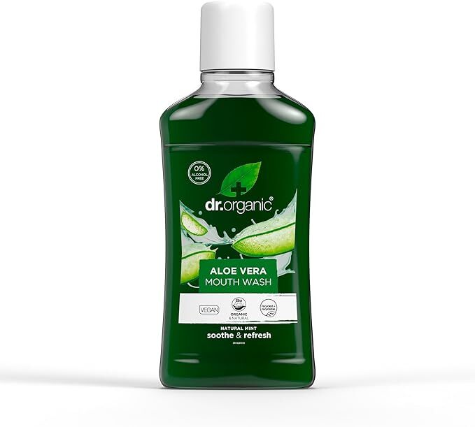 Dr  Organic Mundskyl Aloe Vera   500 Ml