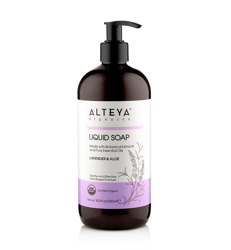 Alteya Organics økologisk Flydende Sæbe Lavender Aloe 500ml