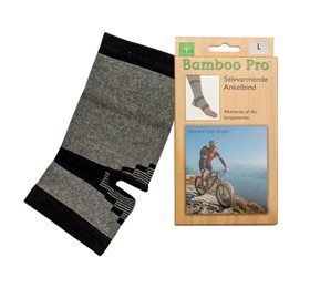 Bamboo Ankelbind  Str  L Selvvarmende