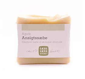Sæbeværkstedet Ansigtssæbe M  Agurk  Bull  80g