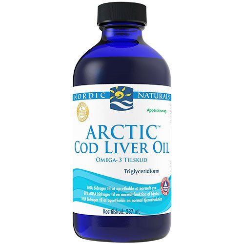 Arctic Cod Liver Oil  Appelsinsmag   237 Ml